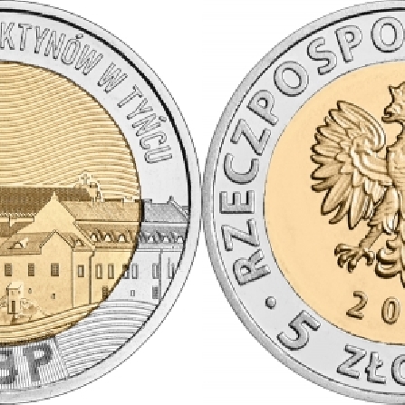 Wizerunki monet Opactwo Benedyktynów w Tyńcu