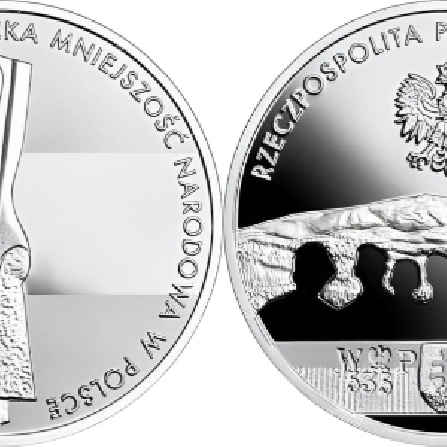 Images and prices of coins The Slovak National Minority in Poland