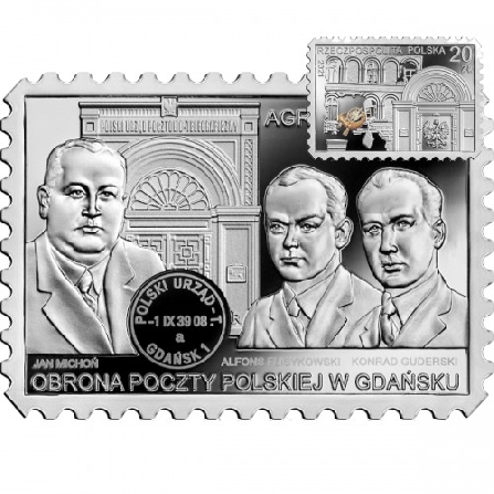 [AI] Moneta tygodnia - Obrona Poczty Polskiej w Gdańsku
