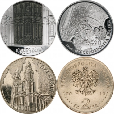 Ceny monet Krzeszów