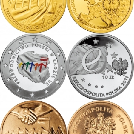Ceny monet Przewodnictwo Polski w Radzie Unii Europejskiej