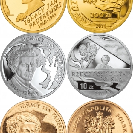 Ceny monet Ignacy Jan Paderewski