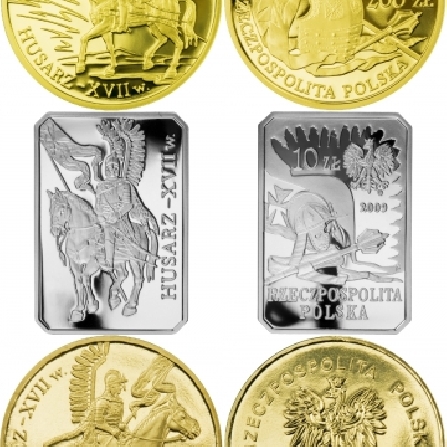 Pierwsze monety w 2009 roku - Husarz XVII wiek