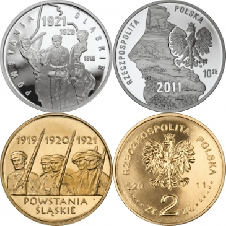 Ceny monet Powstania Śląskie 