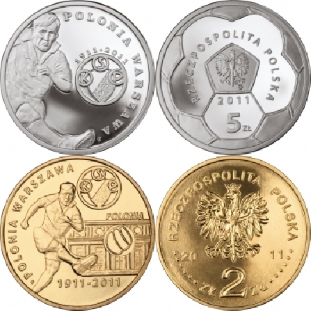 Prices of coins Polonia Warszawa