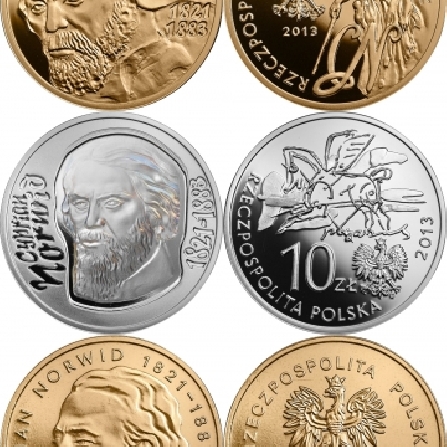 Ceny monet Cyprian Norwid 