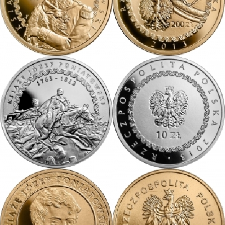 Ceny monet 200. rocznica śmierci księcia Józefa Poniatowskiego