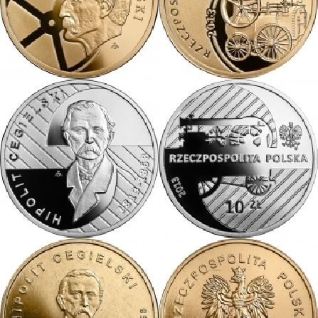 Ceny monet 200-lecie urodzin Hipolita Cegielskiego