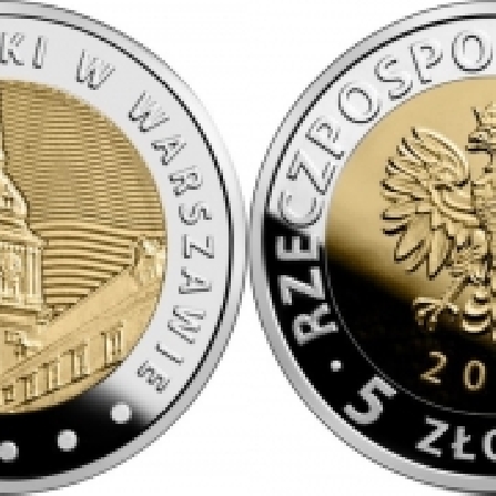 Images of coins The Royal Castle in Warsaw