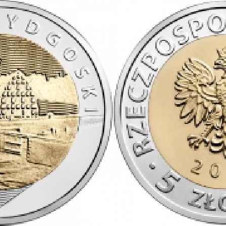 Images of coins Bydgoszcz Canal