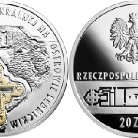 Wizerunki i ceny monet Relikty budowli pałacowo-sakralnej na Ostrowie Lednickim