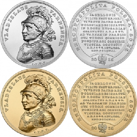 Wizerunki i ceny monet Władysław Warneńczyk 