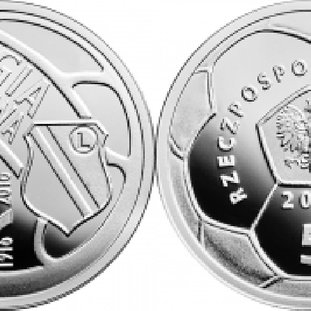Images and prices of coins Legia Warszawa