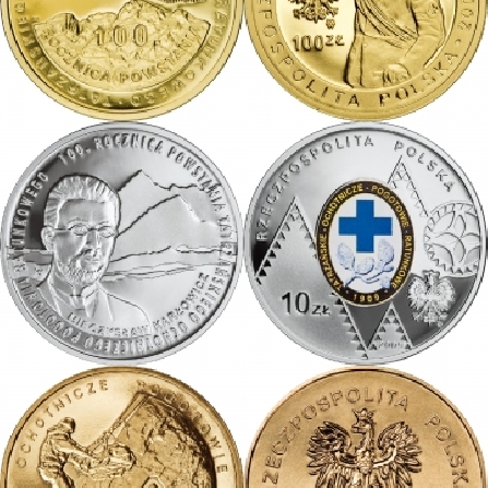 Date and prices of coins Tatra Mountain Voluntary Rescue Service