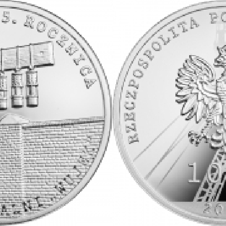Images and prices of coins the 35th anniversary of the pacification of the Wujek Coal Mine