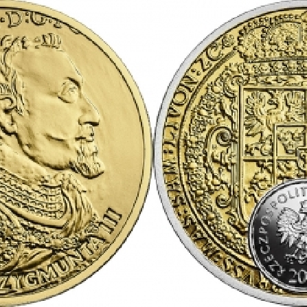 Wizerunki i ceny monet 100 dukatów Zygmunta III