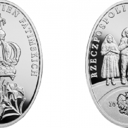 Images and prices of coins 100th Anniversary of the Apparitions of Fatima