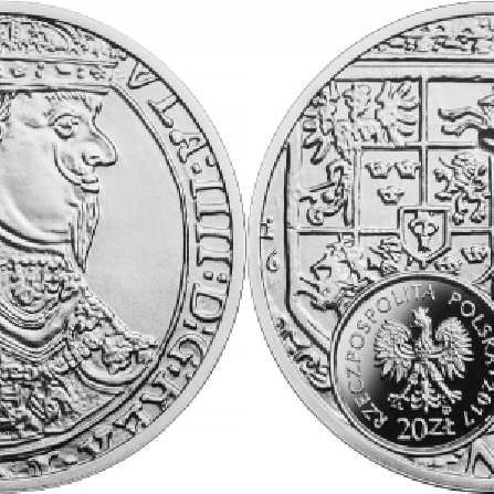 Images and prices of coins the thaler of Ladislas Vasa