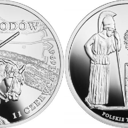 Images and prices of coins Hodów