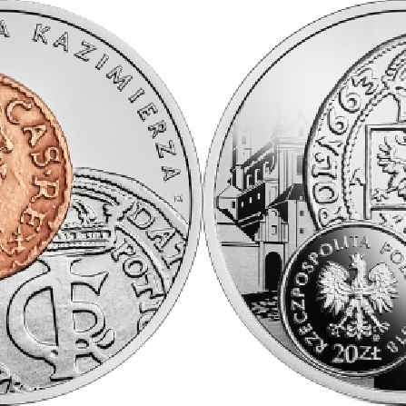 Images and prices of coins Boratynka, tymf of John Casimir Vasa