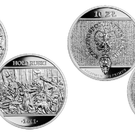 Wizerunki i ceny monet Hołd pruski Hołd ruski