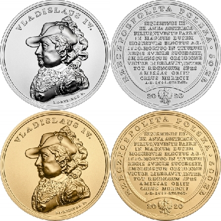 Wizerunki i ceny monet Władysław IV