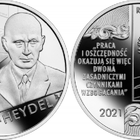 Images and prices of coins Adam Heydel