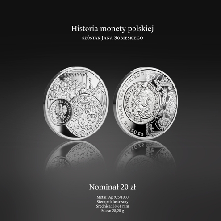 Moneta Szóstak Jana Sobieskiego nagrodzona w konkursie 
Coin Constellation 2020 (in polish)
