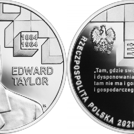 Wizerunki i ceny monet Edward Taylor