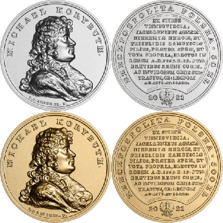 Wizerunki i ceny monet Michał Korybut Wiśniowiecki