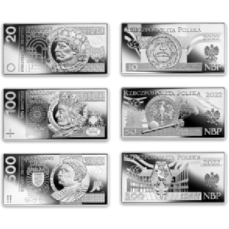 Wizerunki i ceny monet Polskie banknoty obiegowe