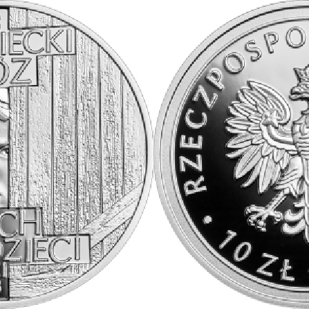 Wizerunki i ceny monet Niemiecki obóz dla polskich dzieci w Łodzi (1942-1945)