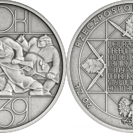 Wizerunki i ceny monet Sowiecka agresja na Polskę – 17 IX 1939 r.