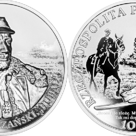 Wizerunki i ceny monet Mjr Henryk Dobrzański Hubal