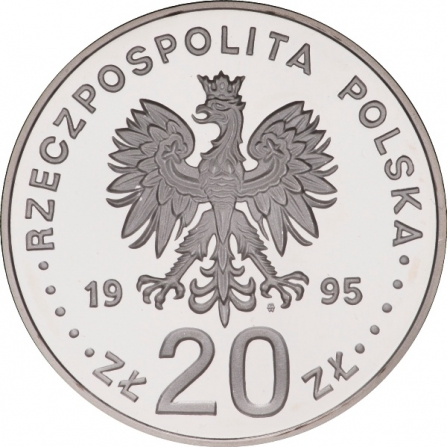 Coin obverse 20 pln The 26th Olympic Games: Atlanta 1996
