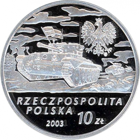 Coin obverse 10 pln General Stanisław Maczek (1892-1994)