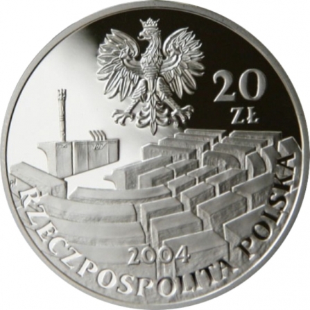 Awers monety20 zł 15-lecie Senatu III RP