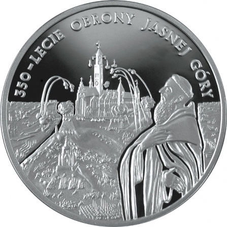 Coin reverse 20 pln The 350th Anniversary of the Jasna Góra Defence