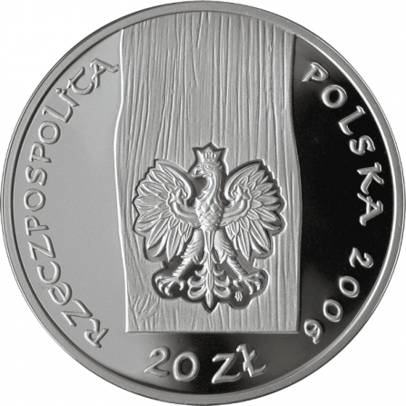 Awers monety20 zł Kościół w Haczowie