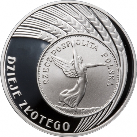 Coin reverse 10 pln 5 zł coin of 1928 (Nike)