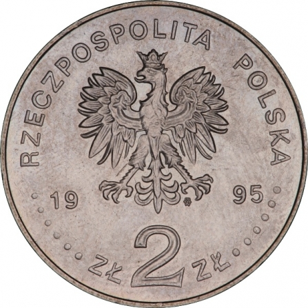 Awers monety2 zł Katyń, Miednoje, Charków 1940