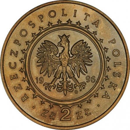 Coin obverse 2 pln Castle in Lidzbark Warmiński