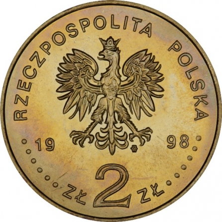 Awers monety2 zł Zygmunt III Waza (1587-1632)