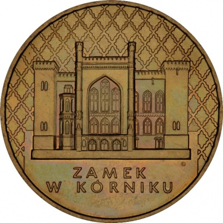 Coin reverse 2 pln The Kornik Castle