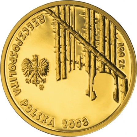 Coin obverse 100 pln Sybiracy (Siberian exiles)