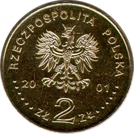 Awers monety2 zł Jan III Sobieski (1674-1696)