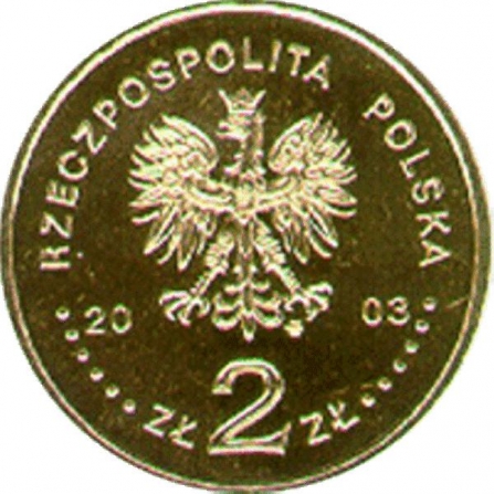 Awers monety2 zł Gen. broni Stanisław Maczek (1892-1994)