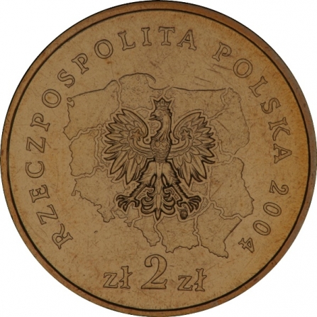 Coin obverse 2 pln Voivodship dolnośląskie