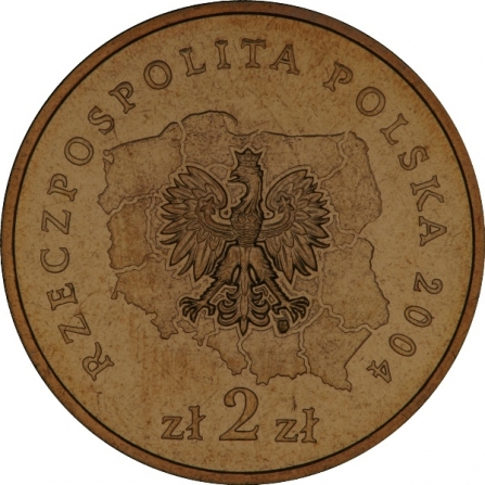 Coin obverse 2 pln Voivodship kujawsko-pomorskie