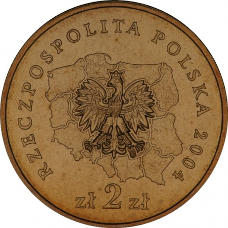 Coin obverse 2 pln Voivodship małopolskie